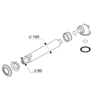 PROTHERM Горизонтальная система DN 60/100 мм - 0.75 м (0020056511)