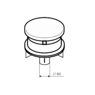 PROTHERM Вертикальное коаксиальное окончание (козырёк) SM1D (5300)